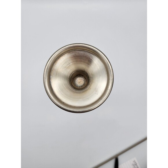 VTG Etain Fait Main Jean Goardere Pewter Bud Vase France Rare Find Lily Flowers - Picture 6 of 12